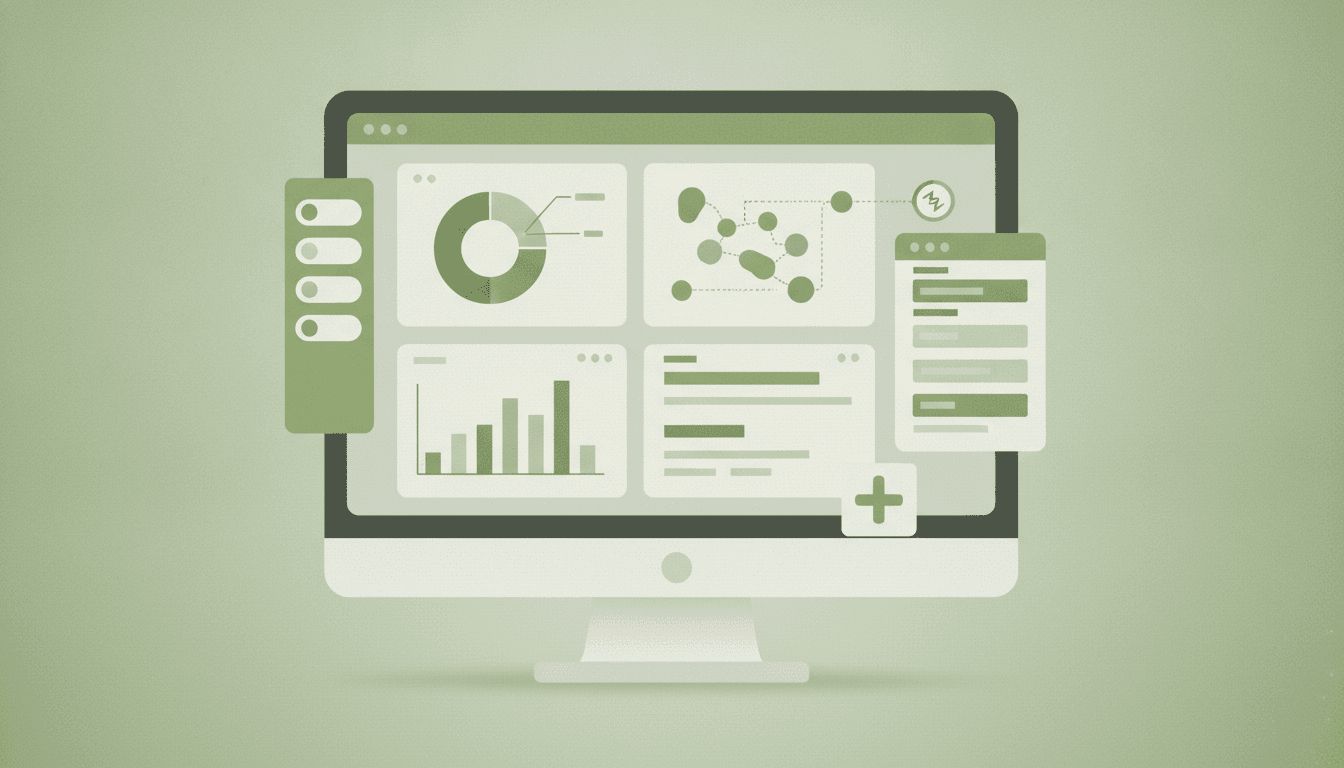Custom object widgets for dashboards and reporting