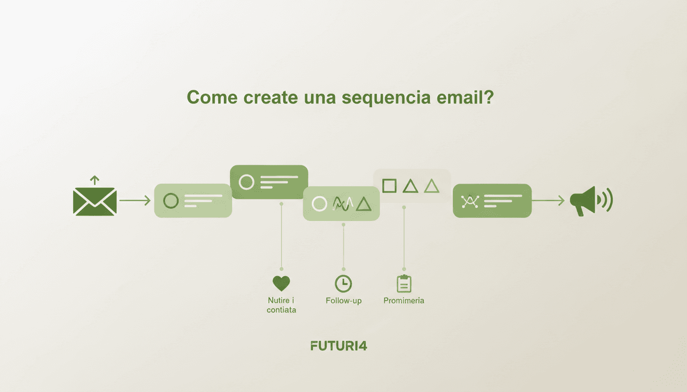 Come creare una sequenza email?