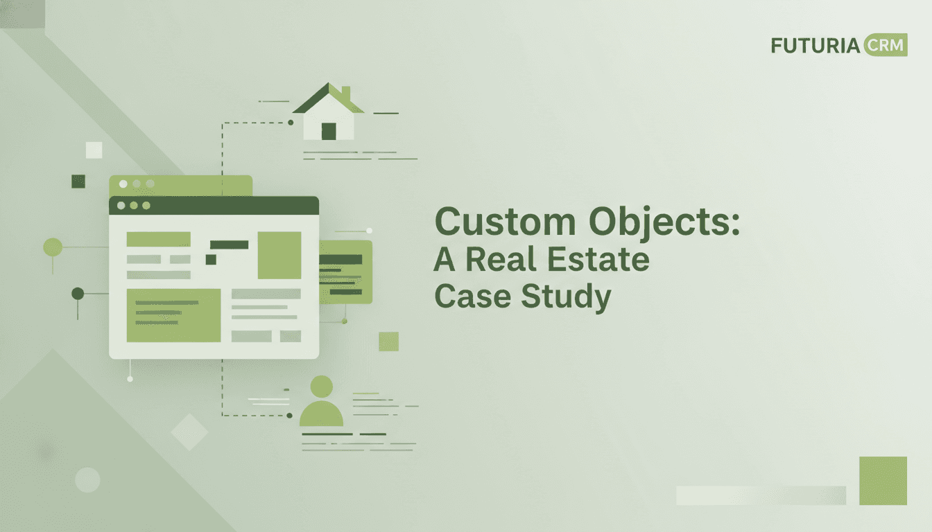 Custom objects: a case study for the property sector