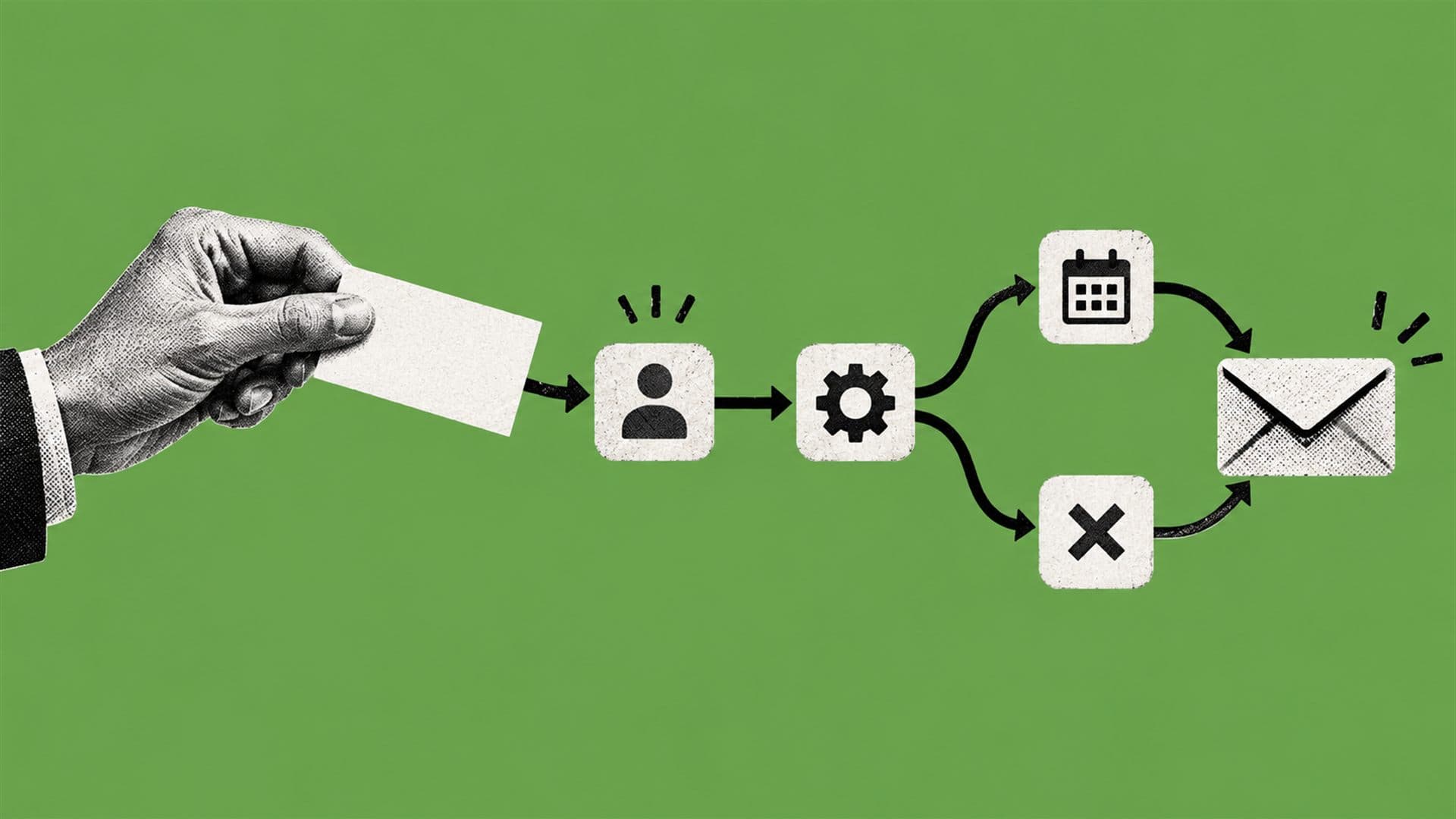 Come registrare un biglietto da visita e inviare un follow-up personalizzato in modo automatico