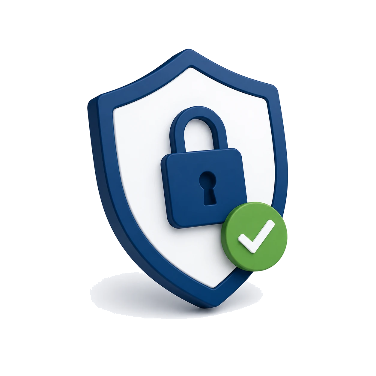 Scudo di sicurezza con lucchetto: i tuoi dati protetti e sotto il tuo controllo